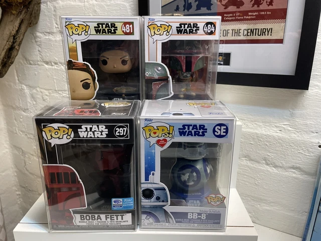 Funko Pop Sammlung Star Wars (Boba Fett / Cobb Vanth / BB-8 / Fennec Shand)