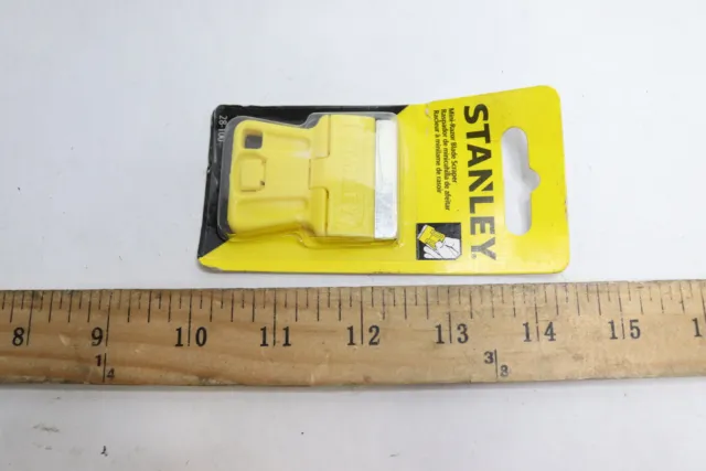 Stanley Mini Razor Blade Scraper Yellow 28-100