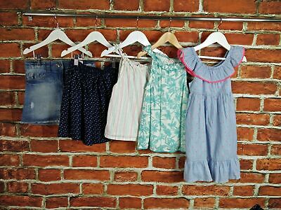 Girls Bundle Age 6-7 Years Next Fatface F&F Dress Tops Skirts Denim Summer 122Cm