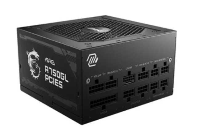 MSI MAG A750GL 750W 80+ Gold ATX 3.0 PCIe 5.0 Fully Modular Power Supply