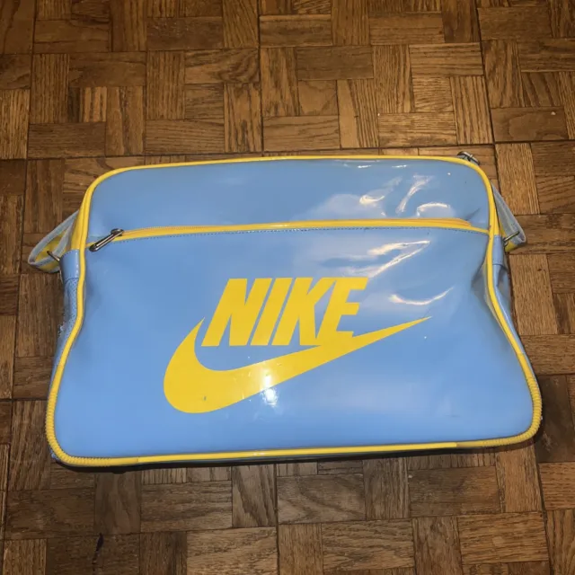 Nike Gym Bag Denver Nuggets Colors Champs Yellow Powder Blue