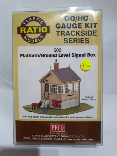 Ratio 503 Platform/ Ground Signal Box kit OO scale