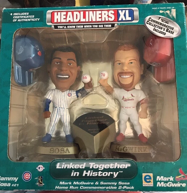 Mark McGwire & Sammy Sosa フィギュア 2-Pack Sammy Sosa & Mark McGwire Headliners XL Figures The Great