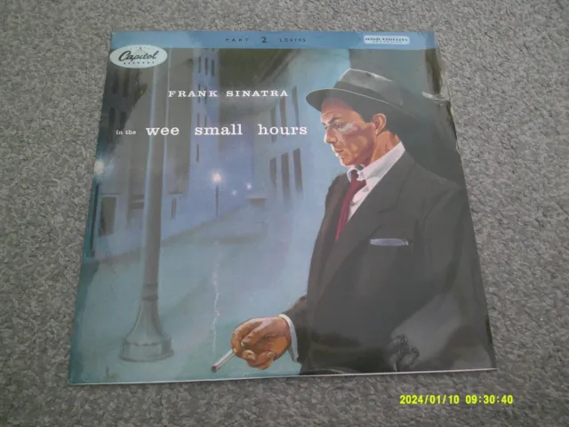 Frank Sinatra in den kleinen Stunden Teil 2 1955 10" LP Capitol FAST NEUWERTIG