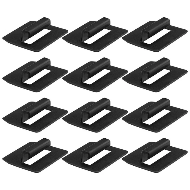 Clips De Pare-soleil Pour Tesla Model 3 (2017-2020) - Lot De 2 Gris ABS - Référence OE 113099300A - 9