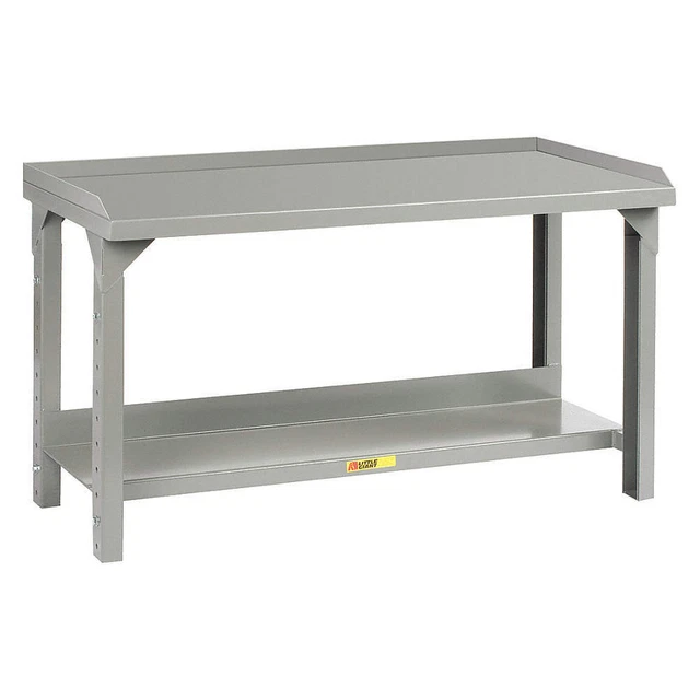 LITTLE GIANT WSL2-3672-AH Workbench,Steel,72" W,36" D