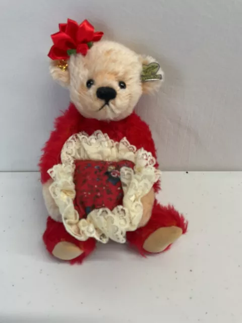 Annette Funicello Bear /plush Mohair Bear /Dream Keeper Collection /Scarlet