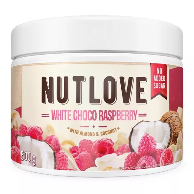 Allnutrition Nutlove, Weiß Schoko Himbeere - 500g