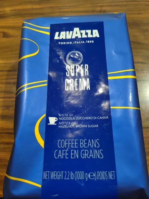 Lavazza Super Crema  Grains De Cafe Entier