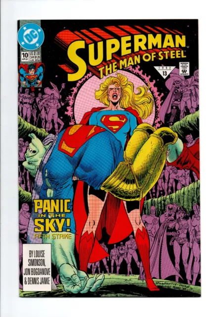 Superman: The Man of Steel #10, Vol.1, DC Comics, 1991