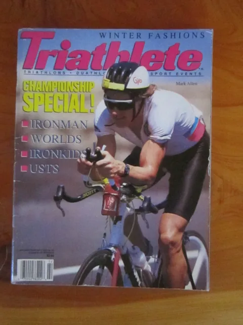 Magazine Triathlete January/February 1991 No. 85   Great ** Must See