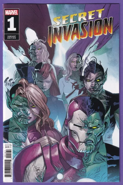 Secret Invasion #1 1:25 Camuncoli Variant Actual Scans!