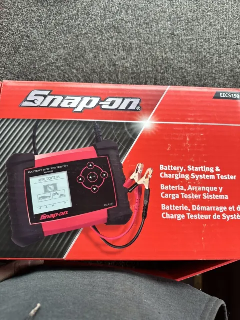 Snap-on Tools EECS150 12V Basic Battery System Tester *New *StillInBox