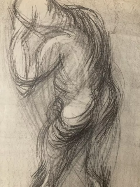 Very Beautiful S Nude Body Erotic Pencil Drawing Women Female Idp