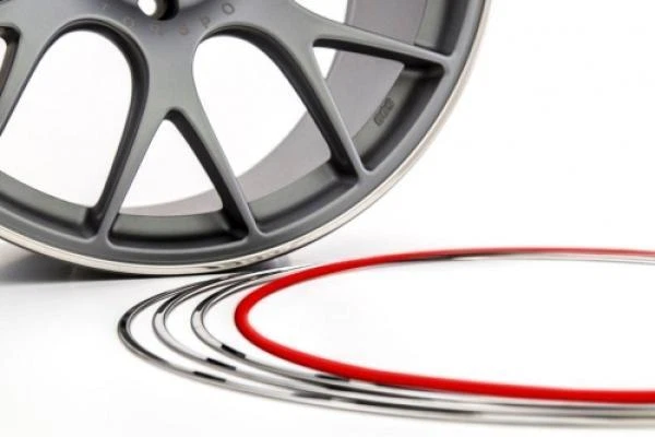 Protezione di avviamento in acciaio inox BBS per CH-R 21"" 21"" pollici rosso per Nürburgring Edition - 10