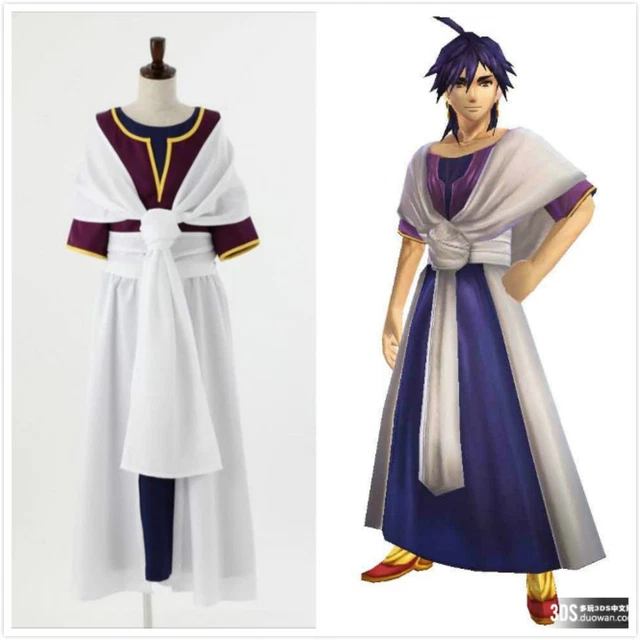 Magi The Labyrinth of Magic Sinbad Costume Wear Set Japan Anime Cosplay