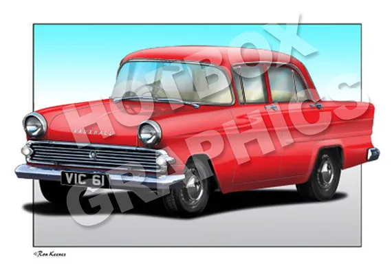 Vauxhall Victor Print - Personalised Illustration Of Your Car
