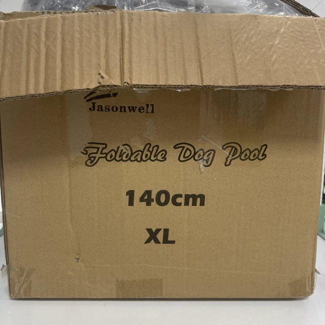 Jasonwell XL 51" Foldable Dog Pet Bath Pool Collapsible Bathing Tub Playpen Kids