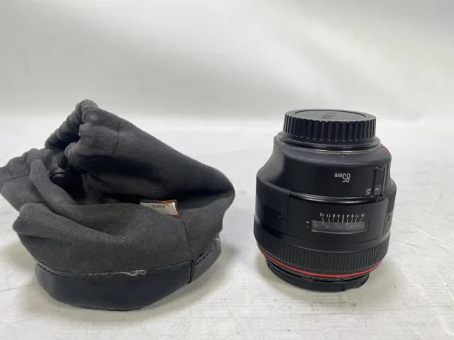 Canon EF 85mm f/1.2L II USM Lens + Pouch