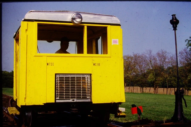 Kodachrome Original Slide West Shore Railroad Trackster (1991) Item #CC2180