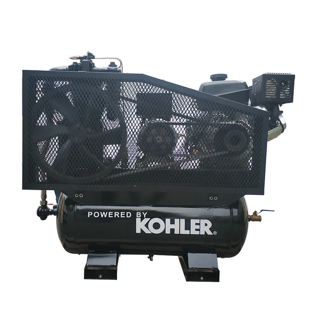 Upgrade 15 HP 30 Gallon Two-Stage Piston Air Compressor Generator Welder 180 PSI