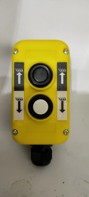 TWO BUTTON CONTROL Box - tail lift, winch,(Gland at Bottom) CHECK OUT ...