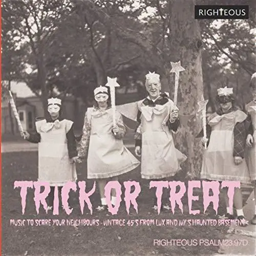 Trick Or Treat: Music To Scare Your Neighbours ~ Vintage 45s From Lux And Ivy's