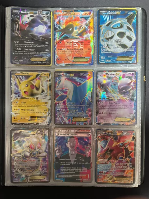 Cartes Pokémon EX, FULL ART, ULTRA RARE, ( 10€ à 20€ la carte ) demande/privée