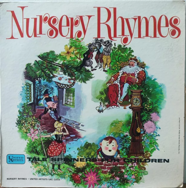 Nursery Rhymes, Tale Spinners For Children 12” Vinyl LP Record