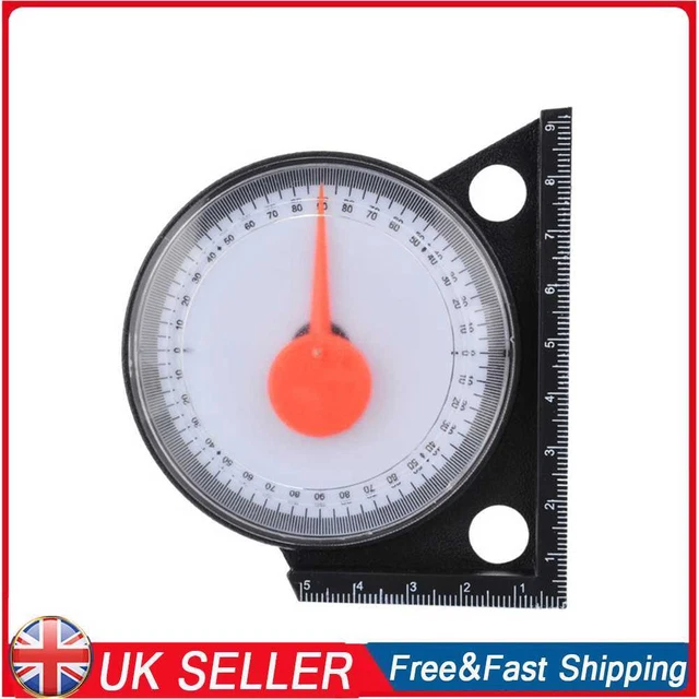 MEASURING TILT LEVEL Gauge Magnetic Slope Inclinometer Angle Finder ...