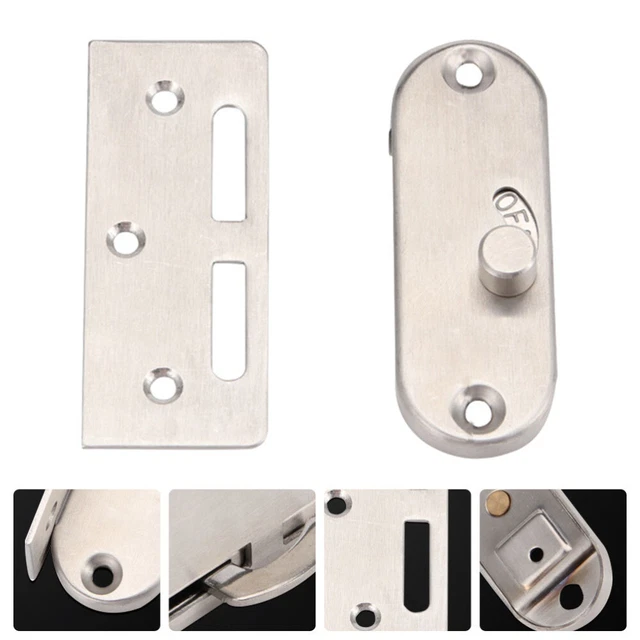 Bulloni acciaio inossidabile sicurezza domestica porta in acciaio inox argento