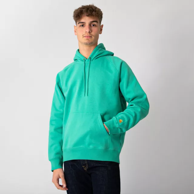 Felpa carhartt hotsell verde acqua