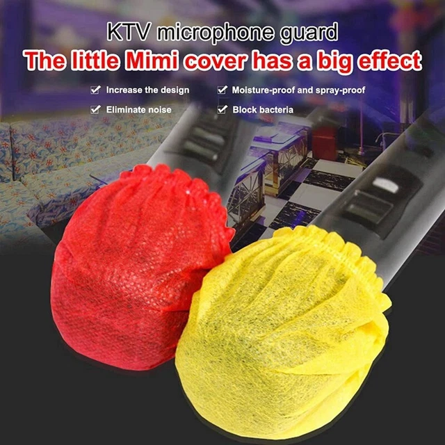 12held Microphone Windscreen for KTV Recording Studio Karaoke(Mixed Colors) A5C4 3
