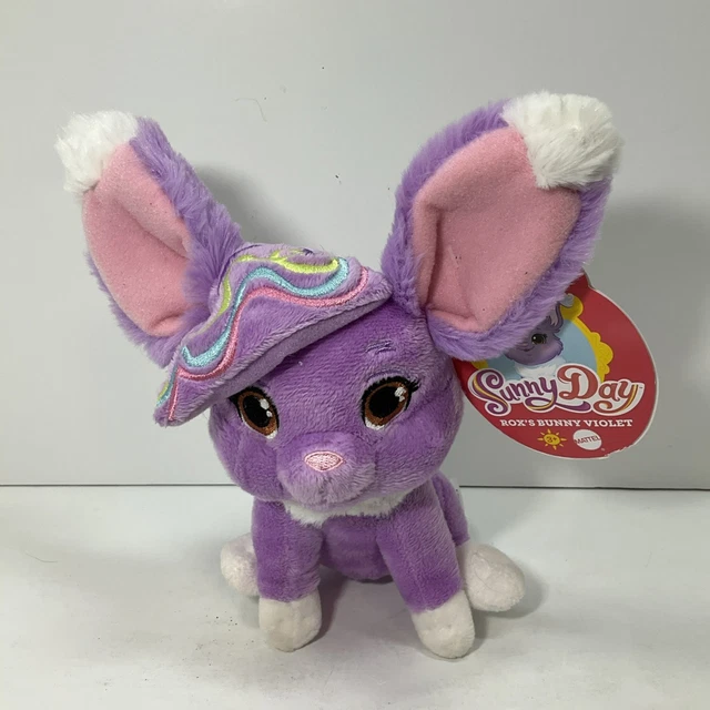 Fisher-Price Nickelodeon Sunny Day Rox's Bunny Violet - 7" Soft Stuffed Bunny Toy With Color Streaks - View #9