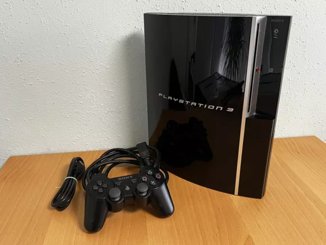 Sony PlayStation 3 500GB Spielekonsole - Piano Black Mit Controller