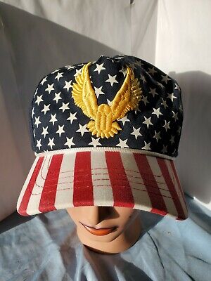 Official Authentic Cali-fame Keep America Great 45th President Hat White Gold 