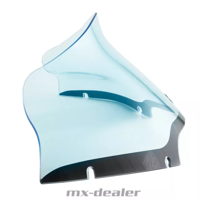 KLOCK WERKS Windschild blau Verkleidungsscheibe für Harley FLTR Road Glide 9"