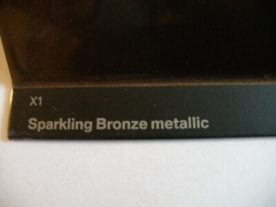 BMW LACKMUSTER LACKKARTE Farbmuster Farbkarte Sparkling Bronze met ...