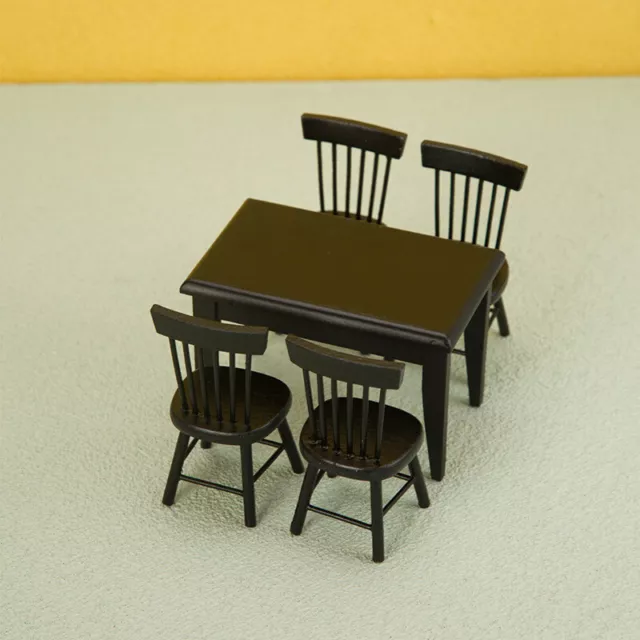 DollHouse Mini Furniture Decoration Mini Handmade Table And Chair Model