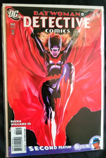 Detective Comics #860 Htf!🔥1:10 Alex Ross Variant🔥 Batwoman! 2010 Dc Comic