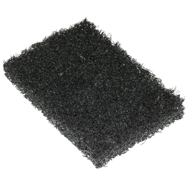 Case of 36 Sanico 97-97 Heavy Duty Black Cleaning Pad