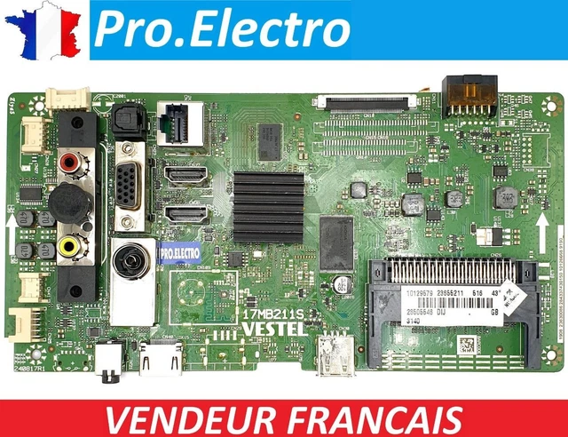 PIECES DETACHEES: Carte mère Tv Toshiba 39L2863DG 17MB211S 23592339 23538346 VES315UNDB - D'occasion en très bon état