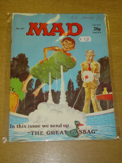 Mad Magazine #157 Fn Thorpe And Porter Uk Magazine