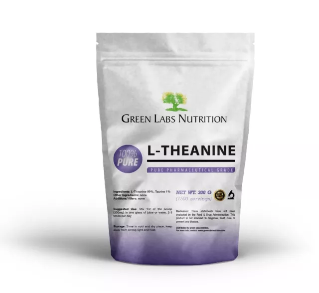 L-Theanine Poudre pure de théanine Stress Anxiété Haute Qualité