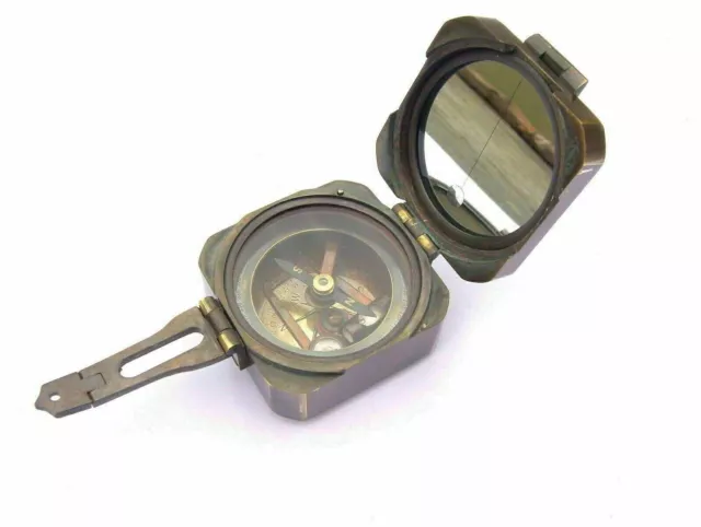 Kelvin & Hughes 1917 Brunton Compass Handmade gift Antique Vintage Brass Solid