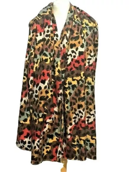 Leopard Shawl Print Women's Winter Scarf Cashmere Stole Ladies Blanket Wrap NEW