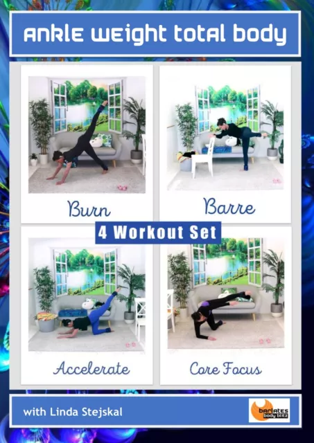 Ankle Weight Workout DVD Barlates Ankle Weight Total Body SERIES 4 Workouts