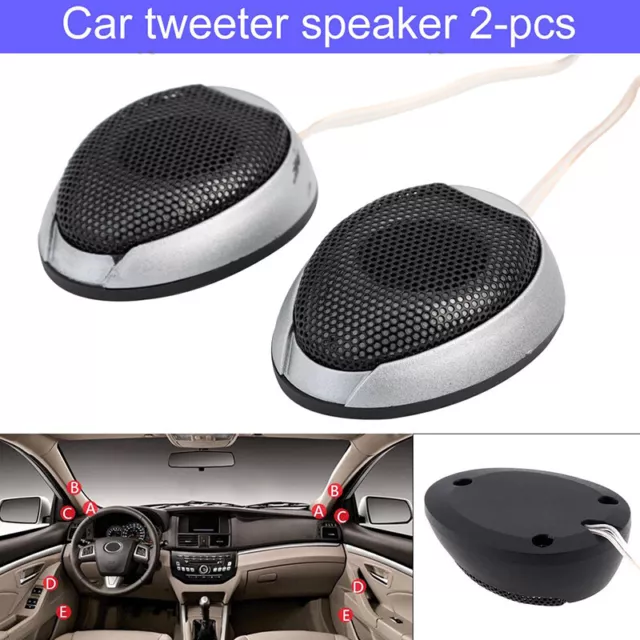 Universal Pair 1000W Car Speaker Audio 4Ω Super Power Loud Dome Tweeter Speakers