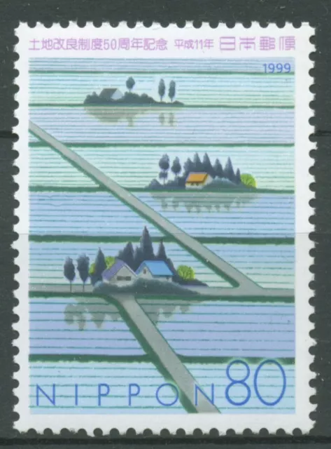 Japan 1999 Landwirtschaft Reisfelder 2696 postfrisch