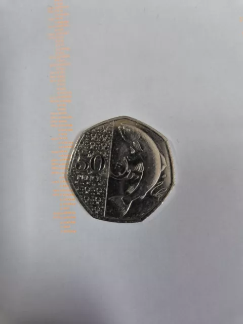 king charles salmon 50p coin